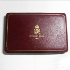 George VI proof set case