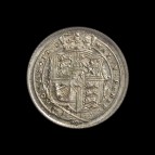 George III sixpence reverse