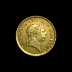 George III half guinea obverse