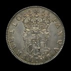Cromwell halfcrown reverse