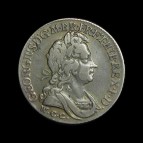 George I shilling obverse