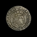 Henry VIII groat obverse
