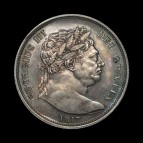 George IV halfcrown obverse