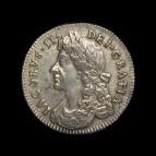 James II shiling obverse