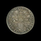 Charles II shilling reverse