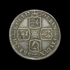 George II shilling reverse