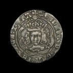 Henry VII groat obverse