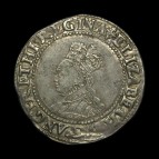 Elizabeth I shilling obverse