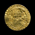 Edward VI half sovereign obverse