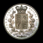 Victoria crown reverse