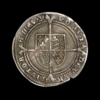 Edward VI sixpence reverse