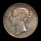 Victoria Crown Obverse