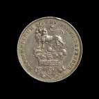 George IV sixpence reverse