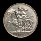 George IV crown reverse