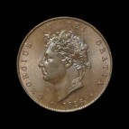 George_IV_Halfpenny_obv