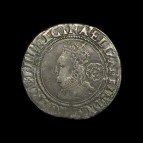 Elizabeth I sixpence obverse
