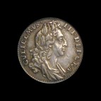 William III sixpence obverse
