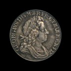 George I shilling obverse