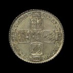 George III shilling reverse
