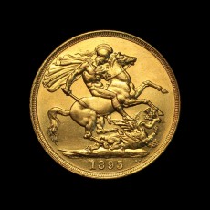 1893 two pounds reverse