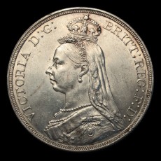 1887 crown obverse