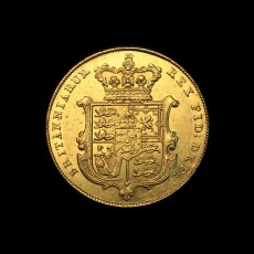 1825 sovereign reverse