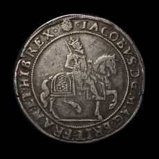 James I halfcrown obverse