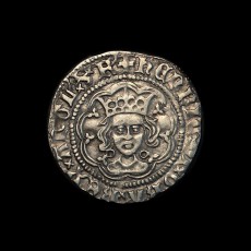 Henry VI halfgroat obverse