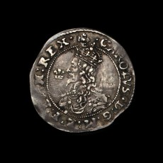 Charles I groat obverse