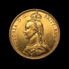 1887 two pounds obverse