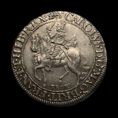 Charles I halfcrown obverse