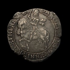 Charles I halfcrown obverse