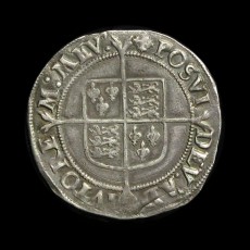 Elizabeth I shilling reverse
