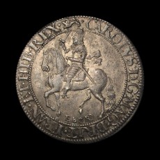 Charles I halfcrown obverse