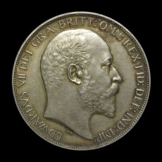 Edward VII crown obverse