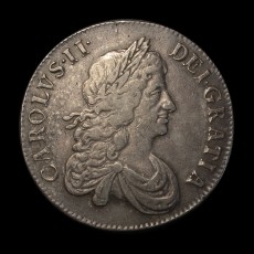 Charles II crown obverse