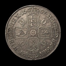 Charles II crown reverse