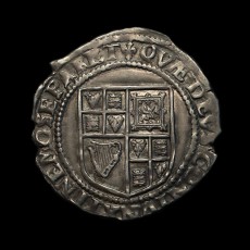 James I shilling reverse