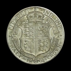 Edward VII proof halfcrown reverse