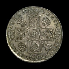 George I halfcrown reverse