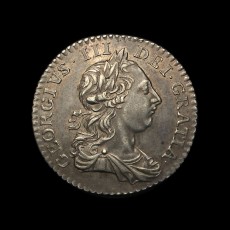1763 shilling obverse