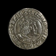 Henry VIII groat obverse