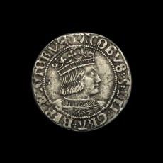 James V groat obverse