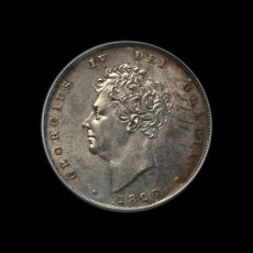 1826 shilling obverse