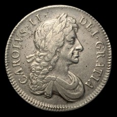 Charles II crown obverse