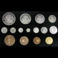George VI proof set reverses