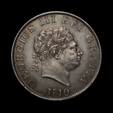 1819 halfcrown obverse