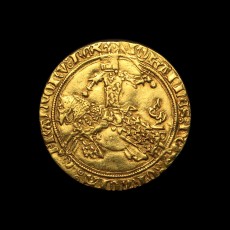 Jean le Bon franc a cheval obverse