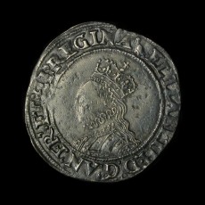 Elizabeth I shilling obverse