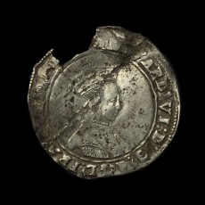 Edward VI shilling obverse